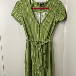 Green jumpsuit